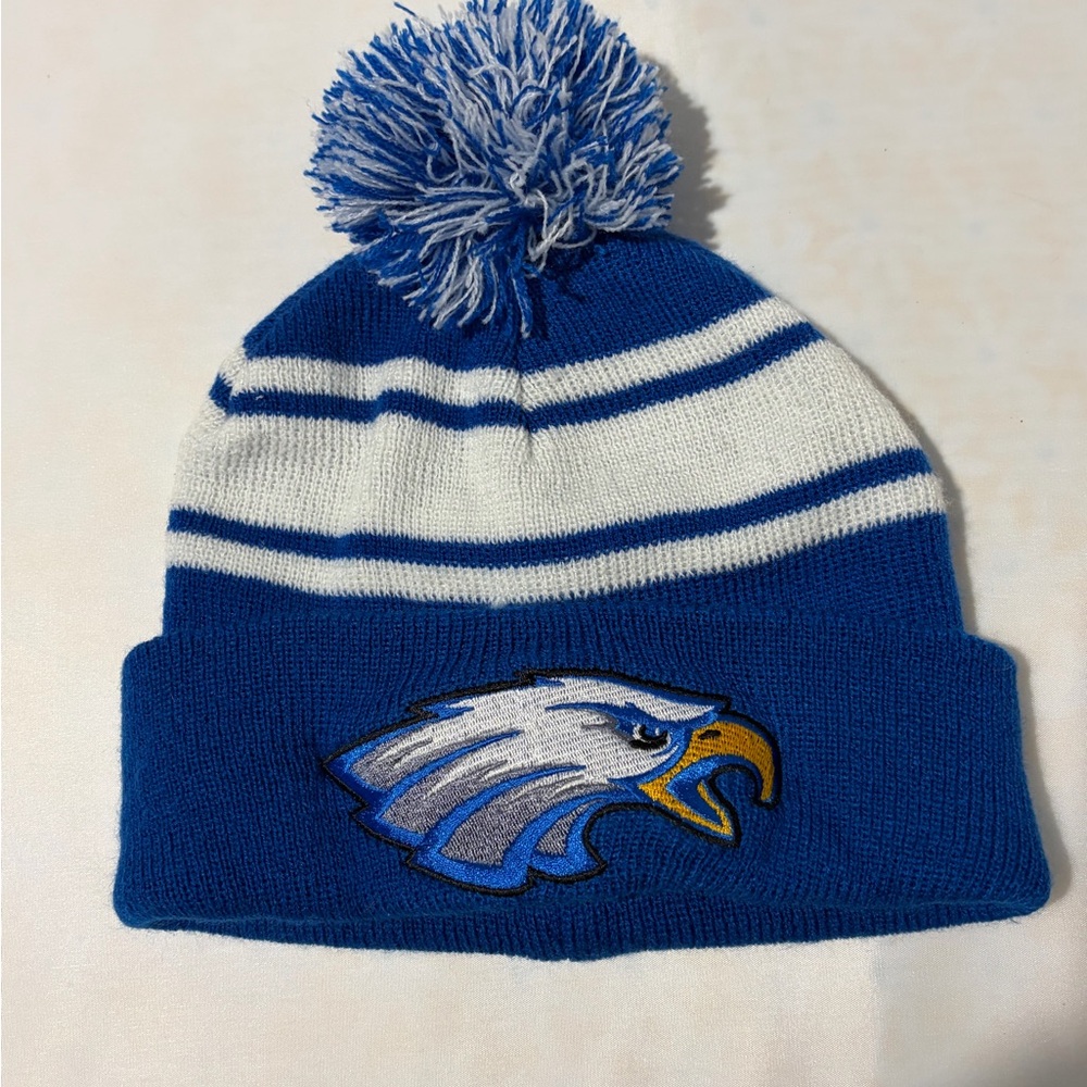 Blue Eagles‎ Pom Pom Beanie